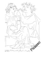 PABLO PICASSO - VOLLARD SUITE #213 - 1956 r.!