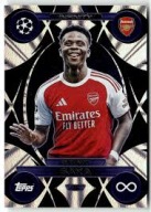 TOPPS MATCH ATTAX 2025/26 INFINITY IN 2 BUKAYO SAKA ARSENAL