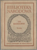 JAN KOCHANOWSKI TRENY BN BIBLIOTEKA NARODOWA OSSOLINEUM tw.op. unikat