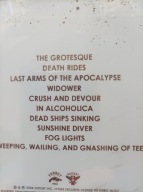 Johnny truant no tears for hard core cd hatebreed