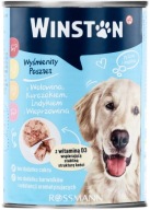 WINSTON Wyśmienity pasztet wołowina kurczak indyk wieprzowina 400 g