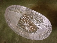 Piękna kryształowa żardiniera - super stan