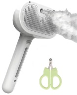 PROFESJONALNA SZCZOTKA PAROWA DLA PSA KOTA ZWIERZĄT + NOŻYCZKI DO PAZURÓW