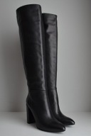 Wysokie kozaki POD KOLANO Minelli Jymmie skóra naturalna wygodny obcas