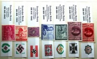 ZESTAW ZNACZKI STARE NIEMCY RZESZA HITLER czyste 5