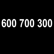 ZŁOTY NUMER, PLATYNOWY NUMER 600 700 300