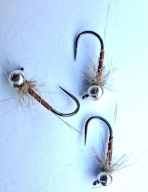 SZTUCZNA MUCHA NIMFA JIG #12 Jig Brown Spider