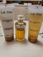 BALENCIAGA LE DIX EDT 50ml + lotion 100ml żel100ml