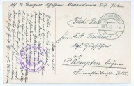 1916 GGW ALEXANDROWO stpl form. jednostki dworcowej ALEXANDROWO