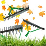 GRABIE AERATOR OGRODOWY DO NAPOWIETRZANIA TRAWNIKA DWUSTRONNE 32CM KOTARBAU