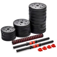 REGULOWANE HANTLE 40 KG ZESTAW HANTLI 2X20 KG Z FUNKCJĄ SZTANGI