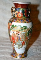 WYJĄTKOWY WAZON CHIŃSKI RĘCZNIE MALOWANY VINTAGE ANTYK PORCELANA UNIKATOWY