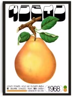 Plakat „Botanical Vintage” – Retro Plakat Roślin i Owoców