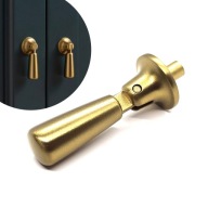 UCHWYT MEBLOWY GAŁKA ZŁOTA MATOWA IKEA PAX METOD HEDRA LOMMARP MOSSARYD