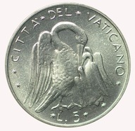 Watykan - 5 lirów 1975