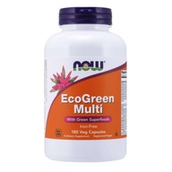 Suplement diety Now Foods EcoGreen Multi kapsułki 180 szt.