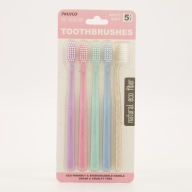 SWISSCO ECO SZCZOTECZKA DO ZĘBÓW MIĘKKIE BIO ZESTAW 5 SZTUK ADULT SOFT