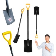 ŁOPATA SZPADEL PROSTY TRZONEK METALOWY 115 CM WĄSKI UNIWERSALNY SCHMITH