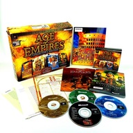 AGE OF EMPIRES 1+ 2 I II COLLECTOR'S EDITION PC BIG BOX ANGIELSKIE ENG