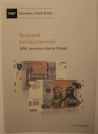 FOLDER EMISYJNY DO BANKNOTU 20 zł 2015 150 rocznica Chrztu Chrzest Polski