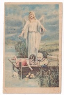 Anioł Stróż Dzieci kaczka kaczuszki ok.1930r. e997