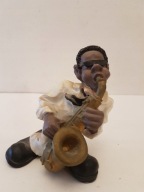 FIGURKA DO GABLOTY ART DECO MUZYK JEZZOWY ENGLAND