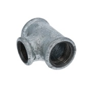 Trójnik redukcyjny 3/4''x1/2''x3/4'' ocynkowany