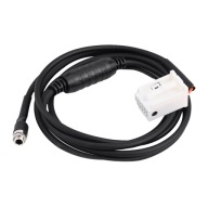 Kabel AUX Audio z rezystorem 12 Pin BMW E60 E61 E63 E64 E65 E66 E81 E82