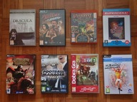 Zestaw gier komputerowych PC / DVD-ROM / 8szt.