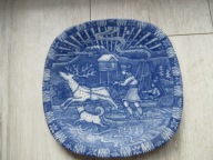 Talerz ścienny porcelana Rörstrand JULEN 1971