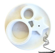 Kadzielnica świecznik ręcznie robiona