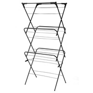 SUSZARKA NA PRANIE PIONOWA STOJĄCA MOCNA CZARNA XTECH 139cm SKŁADANA