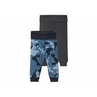 LUPILU bawełniane BIO spodnie 2pak 62/68 NOWE