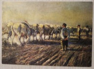 Leon Wyczółkowski ( 1852 - 1936). Orka na Ukrainie, 1903 rok, CZYSTA