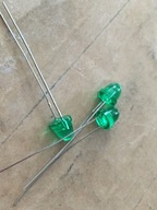 Dioda LED zielona, 5 mm, krótka