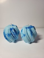 WOLNOSTOJĄCA ŚWIECA GEOMETRYCZNA Z WOSKU SOJOWEGO OZDOBA DO DOMU HANDMADE