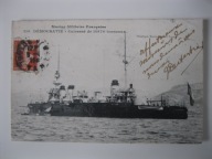 Okręt wojenny z Francja z przed 1945 r.