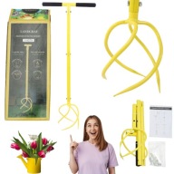 KULTYWATOR RĘCZNY ODCHWASZCZACZ SPULCHNIACZ GLEBY METALOWY FUNKCJONALNY