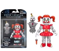FNAF CIRCUS BABY SISTER LOCATION FIGURKA ZESTAW ENNARD HORRO KOLEKCJONERSKA
