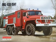 Angraf 221: samochód pożarniczy URAL 4320 OSINY