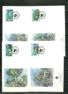 A51428)WWF-FDC Ryby: Tuvalu 638 - 641