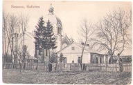 KRESY- SASÓW~ Kościół plebania~ Sassow- Złoczów Tarnopol Lwów-ca. 1915