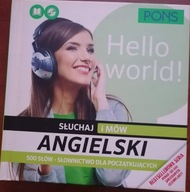 Słuchaj i mów Angielski 500 słów PONS Hello world