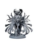 Astaron the Executiner Kobieta Potwór Boss Fantasy RPG D&D Druk3D