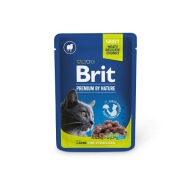 Brit Premium Cat karma dla sterylizowanego kota z jagnięciną 100g