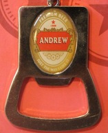 ANDREW PREMIUM BEER 1888 - OTWIERACZ - NOWY PRZYPIĘTY DO KARTONIKU