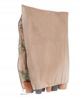 Agrowłóknina kaptury ochronne brązowy 200 x 240 cm 90 g/m²