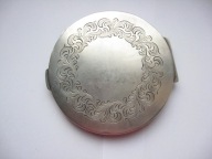 Puderniczka damska- SREBRO