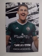 Zdjęcie 10x15 Legia autograf sezon 2024/25 Gol Ilia Shkuryn