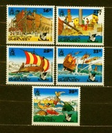 Anglia, Guernsey** ASTERIX, Wikingowie Mi 568-72